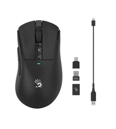 Mouse: A4tech Bloody R73 Pro Dual Mode Wireless Gaming Mouse Black