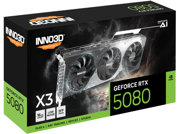 INNO3D GeForce RTX™ 5080 16GB X3 GDDR7