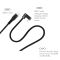 Cable: Logilink CU0190 USB Type-C Gaming Cable with U-Shaped Plug 1m 60w