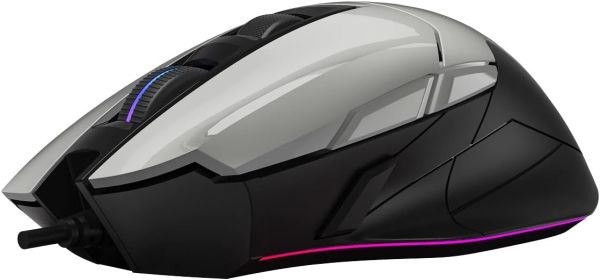 Mouse: A4tech Bloody W70 Max RGB Gaming Mouse Panda White