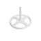 Ardesto FN-1608RW fan with mechanical control, round support, white