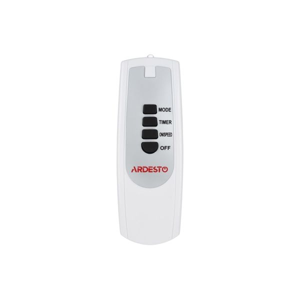 Ardesto FN-R1608RW fan with remote control, round support, white
