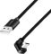 Cable: Logilink CU0192 USB Type-C Gaming Cable with U-Shaped Plug 1m