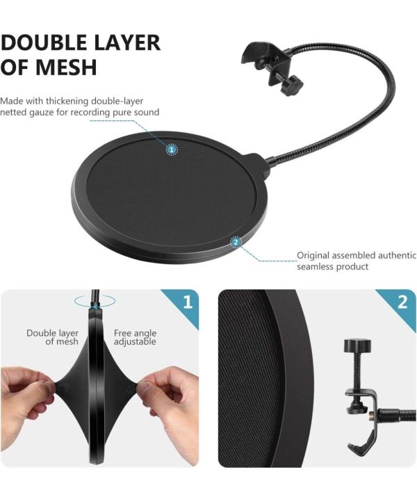 Studio Microphone Pop Filter