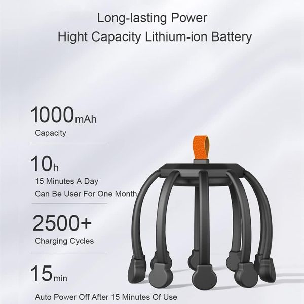Multi-Motor Rechargebale Hand-free Scalp