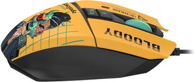 Mouse: A4tech Bloody W63 MAX RGB Gaming Mouse Renegade Sunset