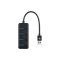 2E Adepter USB-A to 4*USB3.0 hub with switch, 0.25m