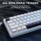 Attack shark X65 HE Simple white