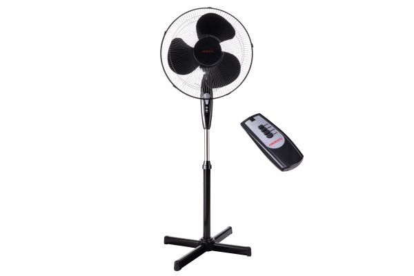 Floor fan ARDESTO, 40см, 45Вт, remote control, black