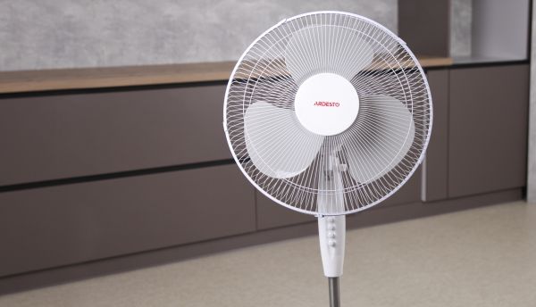 Floor fan ARDESTO, 40см, 45Вт, white