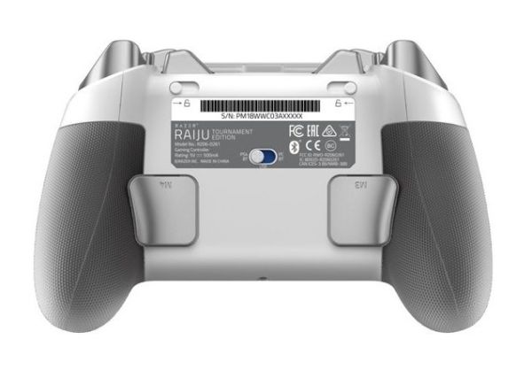 Razer Gamepad Raiju Tournament Ed. Mercury BT/USB White