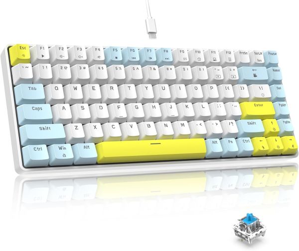 LexonElec RK-84 Portable Mechanical Gaming Keyboard