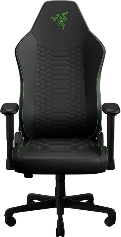 Razer chair Iskur V2 X NewGen, EPU leather with CoolTouch™, 2-Armrests, black-green