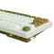 Royal Kludge RK N99 RGB Mechanical Keyboard, Cream Switch, Hot Swappable, Wireless, USB, Bluetooth, 2.4GHz, Palm Green