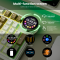 Royal Kludge RK N99 RGB Mechanical Keyboard, Cream Switch, Hot Swappable, Wireless, USB, Bluetooth, 2.4GHz, Palm Green