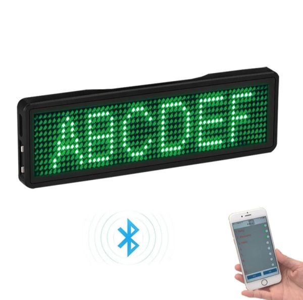 LED Name Badge