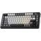 Royal Kludge RK L75 RGB Mechanical Keyboard, Cream Switch, Hot Swappable, Wireless, Type-C, Bluetooth, 2.4GHz, Knight Black