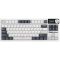 Royal Kludge RK S85 RGB Mechanical Keyboard, Cloud Switch, Hot Swappable, Wireless, Type-C, Bluetooth, 2.4GHz, White Night