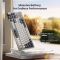 Royal Kludge RK S85 RGB Mechanical Keyboard, Cloud Switch, Hot Swappable, Wireless, Type-C, Bluetooth, 2.4GHz, White Night