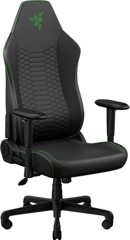 Razer chair Iskur V2 X NewGen, EPU leather with CoolTouch™, 2-Armrests, black-green