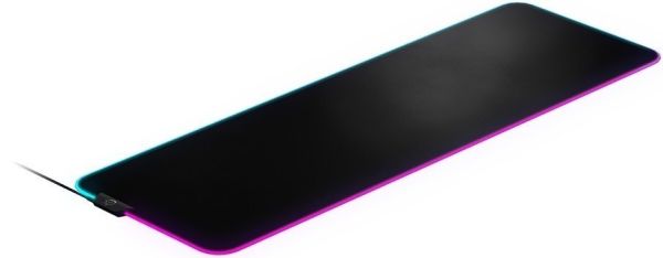 SteelSeries Mouse Pad QcK Prism Cloth RGB XL (250x210x3mm), black