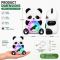 Panda Night Lamp with Mini RGB Fan