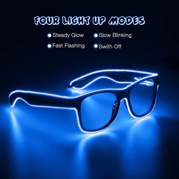 Blu Glasses Led