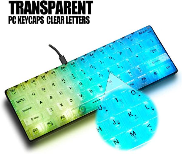Transparent Gaming Keyboard