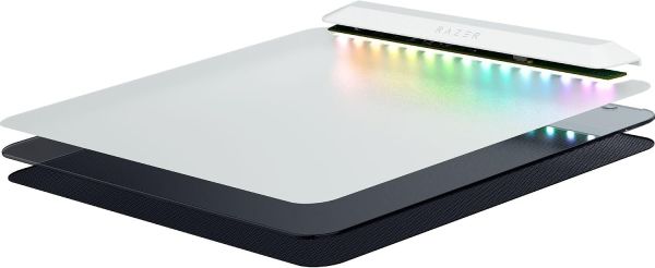 Razer Mouse Pad Firefly V2 Pro, M (360x278x4.6mm), RGB, white