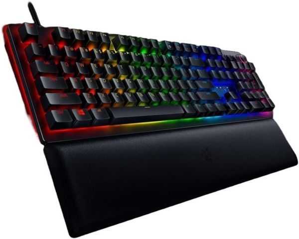 Razer Huntsman V2 Gaming Keyboard, Analog Optical Switches, Black
