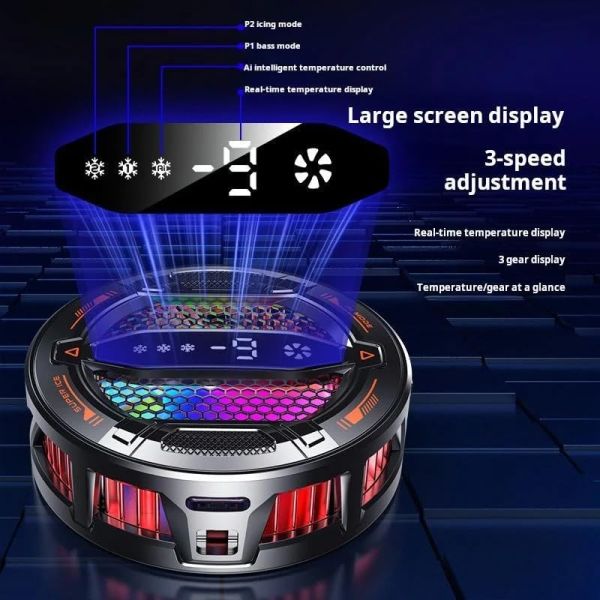 K31 Magnetic Clip Phone Cooler