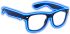 Blu Glasses Led