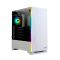 Zalman Computer case  S5, MidT, 2xUSB2.0,1xUSB3.0, 1x120,1x120 RGB,tempered glass (side panel), without PSU, white