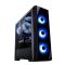 Zalman PC case N5 TF without PSU, 1xUSB3.0, 2xUSB2.0, 4x120mm RGB, VGA 365mm, LCS ready, Acrylic Side Panel, TG Front Panel, ATX, black