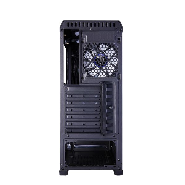 Zalman PC case N5 TF without PSU, 1xUSB3.0, 2xUSB2.0, 4x120mm RGB, VGA 365mm, LCS ready, Acrylic Side Panel, TG Front Panel, ATX, black