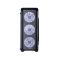 Zalman Computer case  I3, MidT, 2xUSB2.0,1xUSB3.0, 4x120mm White LED, acrylic (side panel), without PSU, black