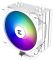 Zalman CPU cooler CNPS9X Performa, ARGB, LGA1700, 1200, 115x, AM5, AM4 4pin, PWM, 3pin+5VARGB, TDP180W, white
