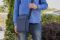 2E Vertical Bag 2E, Melange 10", Navy-Blue