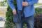 2E Vertical Bag 2E, Melange 10", Navy-Blue
