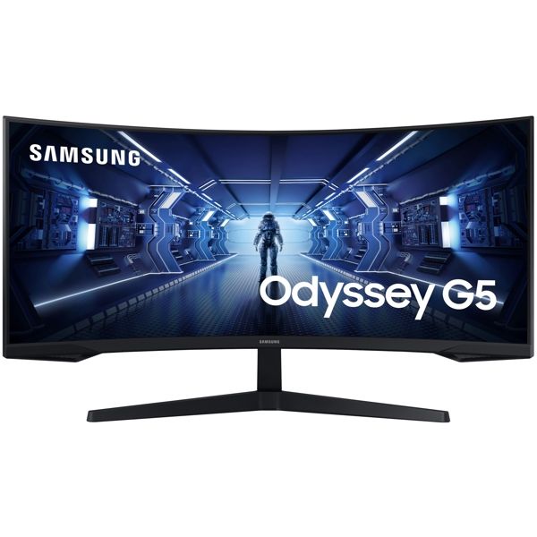 Monitor/ Samsung/ Odyssey G5 LC34G55TWWIXCI Curved 34'' QHD 3440x1440 1ms 165Hz