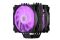 2E GAMING CPU cooler Air Cool AC120D6-ARGB, LGA1700, 1366, 1200, 115x,  AM5, AM4, AM3, AM3+, AM2, AM2+, FM2, FM1, 4pin PWM, 3pin +5VARGB, TDP 200W