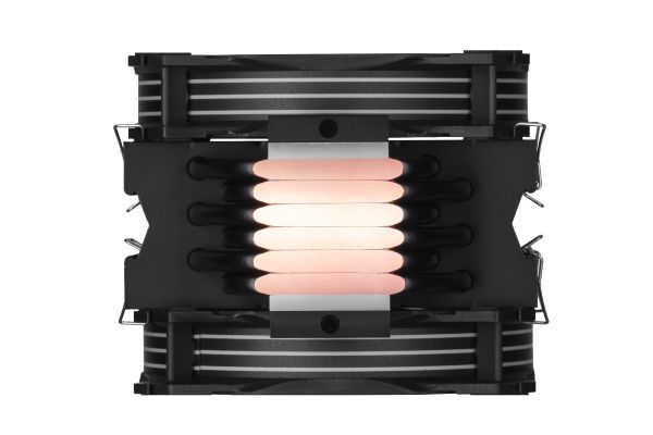 2E GAMING CPU cooler Air Cool AC120D6-ARGB, LGA1700, 1366, 1200, 115x,  AM5, AM4, AM3, AM3+, AM2, AM2+, FM2, FM1, 4pin PWM, 3pin +5VARGB, TDP 200W