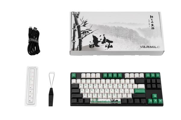 Keyboard Varmilo VEM87 Panda R2 EC V2 Sakura UA