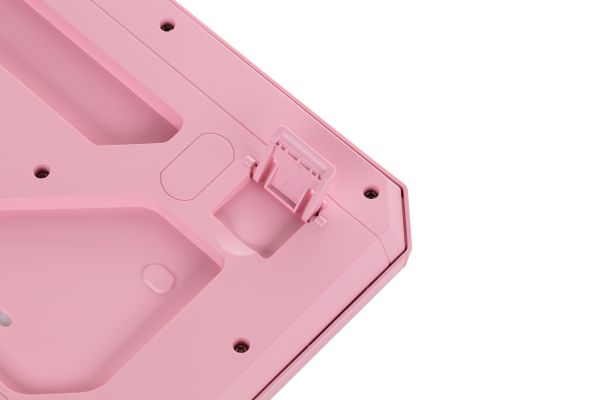 2E GAMING Membrane keyboard KG315 110key, USB-A, EN/UA, RGB, pink