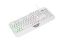 2E GAMING Membrane keyboard KG315 110key, USB-A, EN/UA, RGB, white