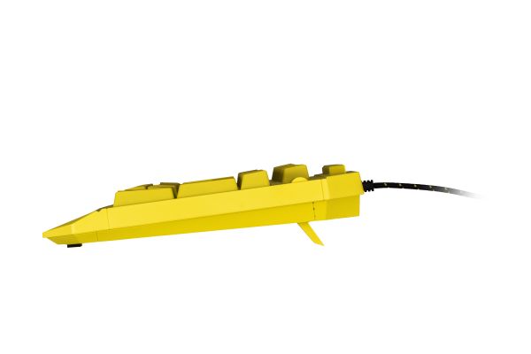 2E GAMING Membrane keyboard KG315 110key, USB-A, EN/RU, RGB, yellow
