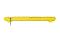 2E GAMING Membrane keyboard KG315 110key, USB-A, EN/RU, RGB, yellow