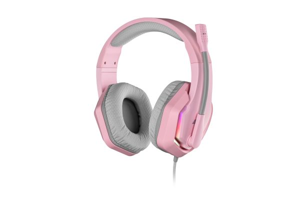 2E GAMING Headset HG315, 7.1, USB-A, RGB, 2m, pink