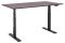 2E Computer table CE150WDARK-MOTORIZED, height adjustment, electric motor 220V, 62/128x150х75cm, Wood Dark