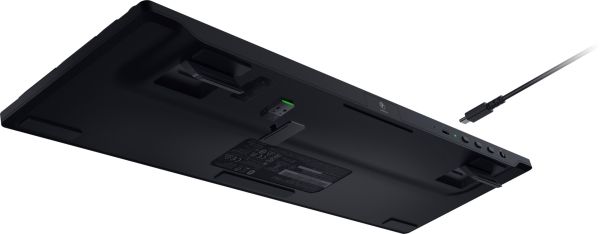 DeathStalker V2 Pro RGB, RAZER, Keyboard, 106key Red Switch USB/WL/BT EN, black.